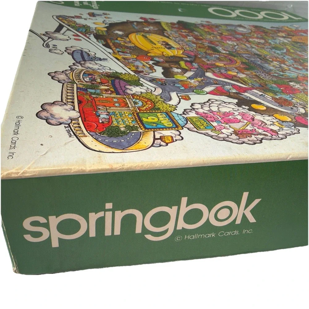 Vintage Springbok 1000 Piece Puzzle Sovereign State of Euphoria Missing 1 Piece
